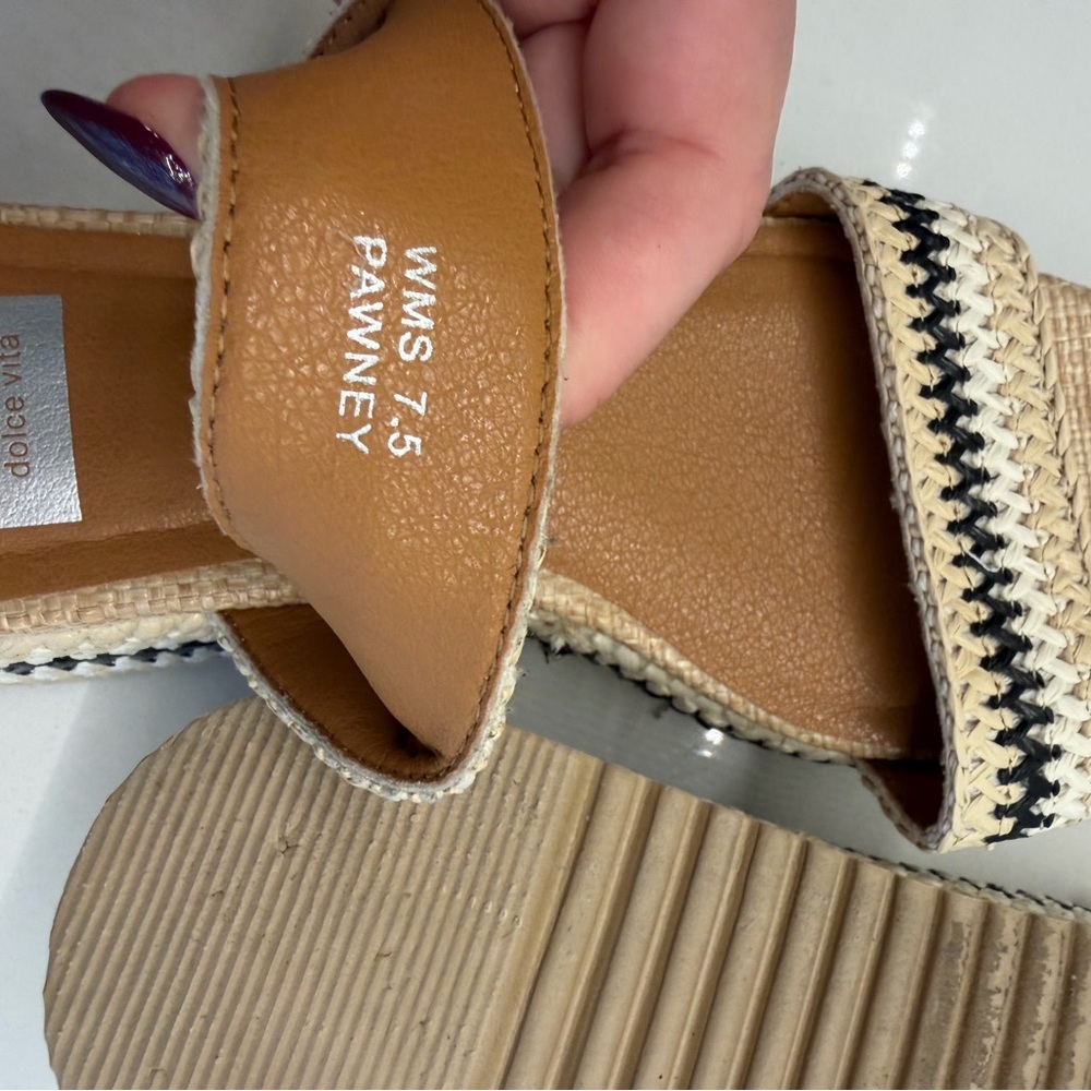 Women's Peggie Wedge Sandal DV by Dolce Vita Size 7.5 - Picture 5 of 6